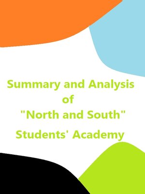 cover image of Summary and Analysis of "North and South"